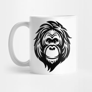 Orangutan Face Mug